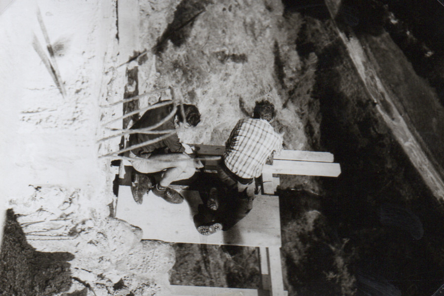 Arbeiten an der Galerie 